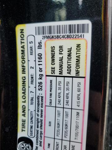 2012 FORD FLEX SE - 2FMGK5BC4CBD22541