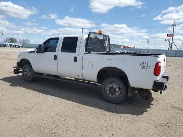FORD F250 SUPER 2015 white crew pic gas 1FT7W2B68FED46402 photo #3
