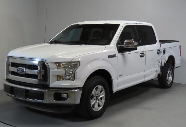 FORD F150 SUPER 2015 white  gas 1FTEW1CG0FKD61342 photo #3