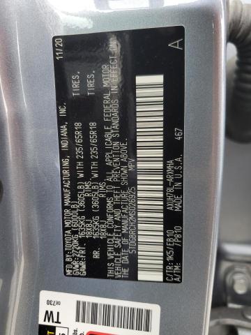 2021 TOYOTA HIGHLANDER - 5TDGBRCH2MS026925