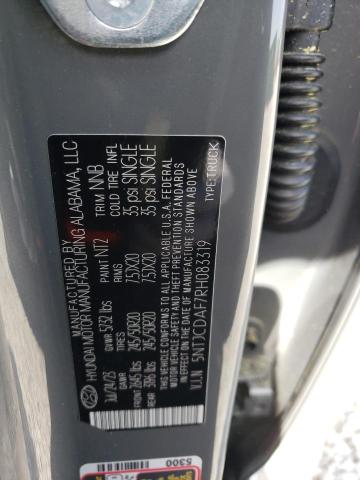 2024 HYUNDAI SANTA CRUZ - 5NTJCDAF7RH083319