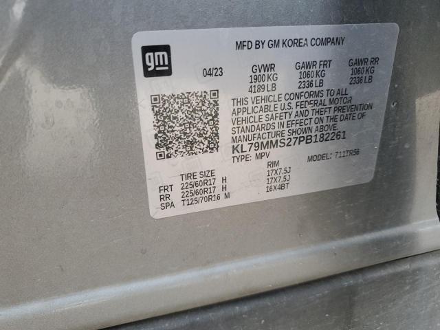 2023 CHEVROLET TRAILBLAZE - KL79MMS27PB182261