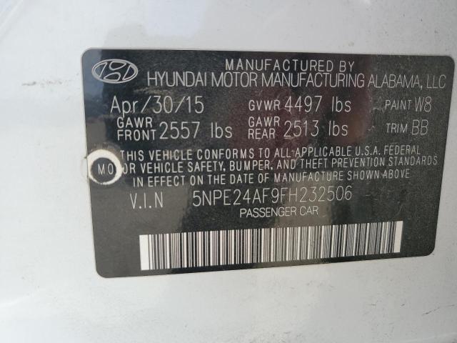 2015 HYUNDAI SONATA SE - 5NPE24AF9FH232506