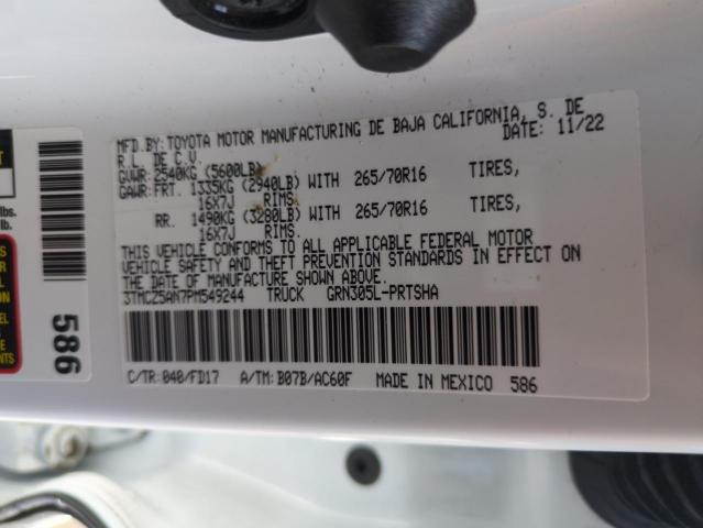 2023 TOYOTA TACOMA DOU - 3TMCZ5AN7PM549244