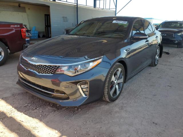 KIA OPTIMA SX 2018 black  gas 5XXGW4L2XJG201082 photo #1