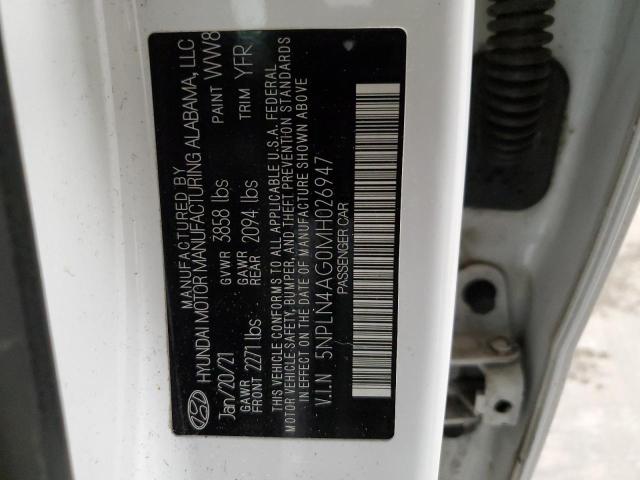 2021 HYUNDAI ELANTRA SE - 5NPLN4AG0MH026947
