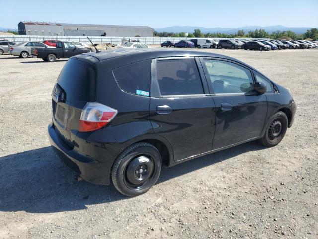 HONDA FIT 2012 black  gas JHMGE8H34CC029015 photo #4
