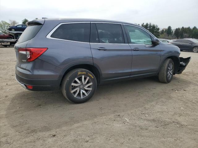 HONDA PILOT EX 2021 gray  gas 5FNYF6H32MB038839 photo #4