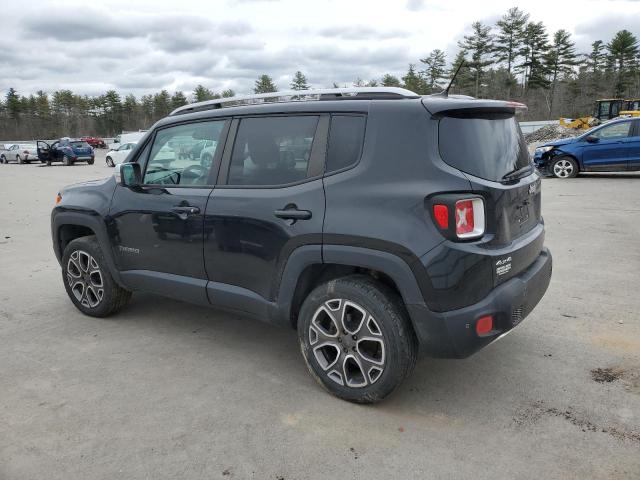 Vin: zaccjbdt8gpc80328, lot: 51299995, jeep renegade limited 20162