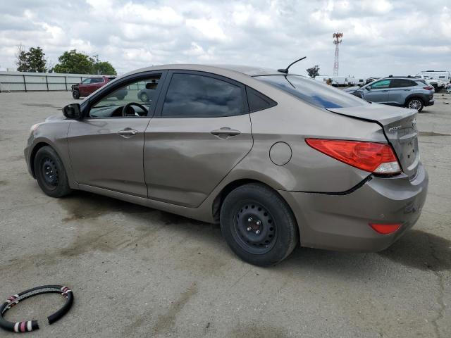 HYUNDAI ACCENT GLS 2014 gray  gas KMHCT4AE1EU610331 photo #3