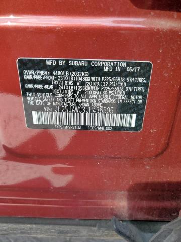2018 SUBARU FORESTER 2 - JF2SJAWC3JH436505