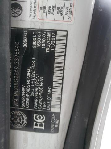 2018 MERCEDES-BENZ METRIS - WD3BG2EA9J3398840