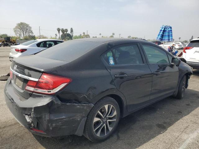 HONDA CIVIC EX 2014 black sedan 4d gas 19XFB2F87EE272637 photo #4
