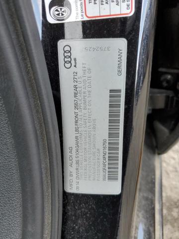 2015 AUDI A6 PREMIUM - WAUGFAFC4FN016750