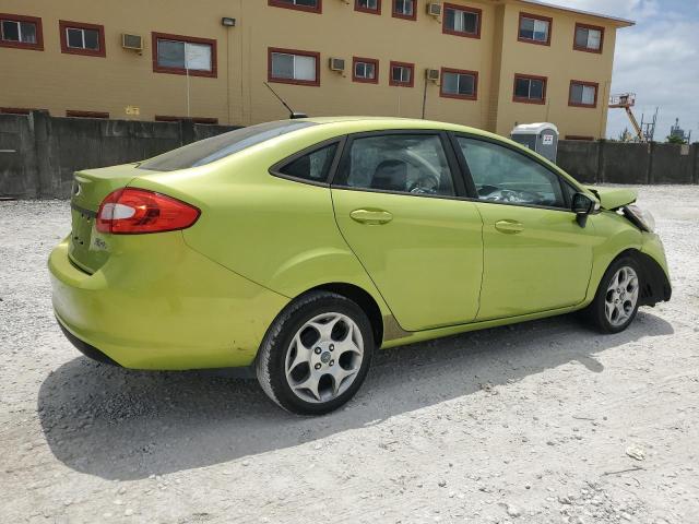 FORD FIESTA SEL 2012 green  gas 3FADP4CJ8CM155346 photo #4