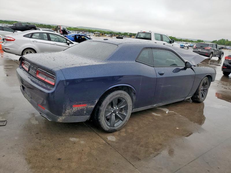 DODGE CHALLENGER 2016 blue coupe flexible fuel 2C3CDZAG7GH131907 photo #4