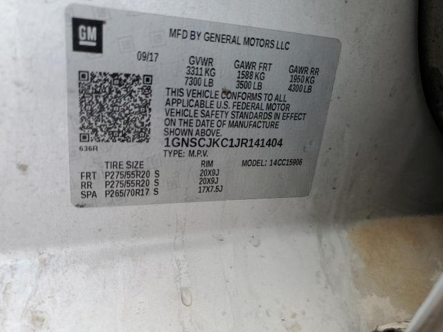 2018 CHEVROLET SUBURBAN C - 1GNSCJKC1JR141404