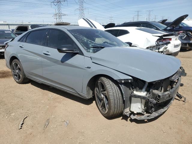 Vin: kmhlr4af5mu146918, lot: 53250115, hyundai elantra n line 20214