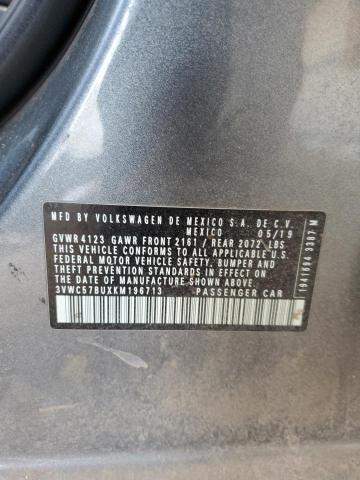 2019 VOLKSWAGEN JETTA S - 3VWC57BUXKM196713