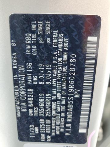 2024 KIA EV9 LIGHT KNDAB5S19R6028780