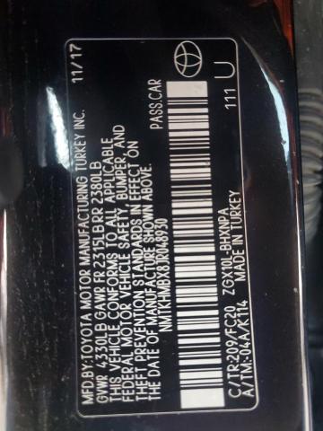 2018 TOYOTA C-HR XLE - NMTKHMBX8JR048930