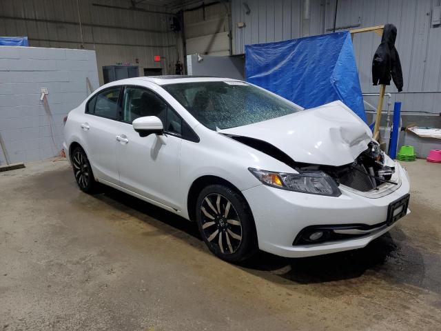 Vin: 19xfb2f99fe214975, lot: 53839115, honda civic exl 20154