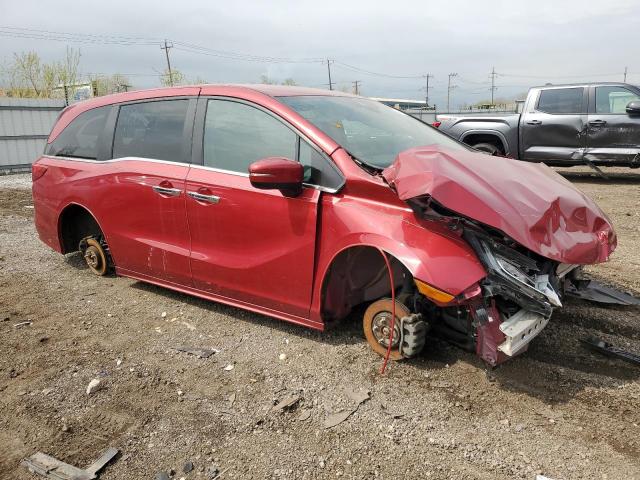 Vin: 5fnrl6h8xnb044219, lot: 54767665, honda odyssey touring 20224