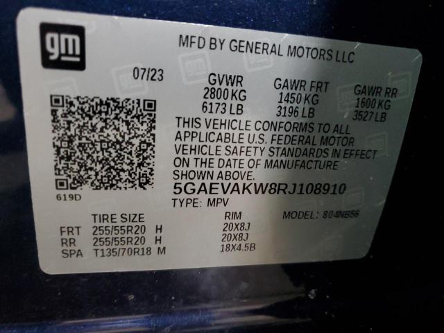 2024 BUICK ENCLAVE ES - 5GAEVAKW8RJ108910