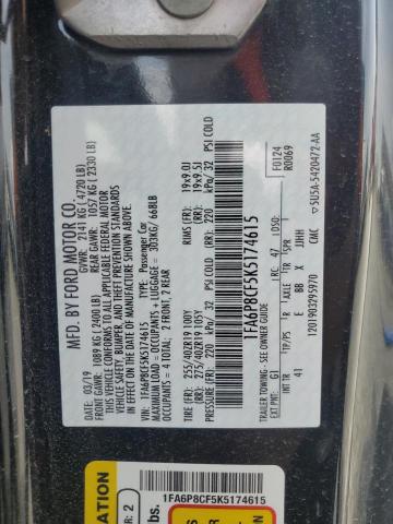 2019 FORD MUSTANG GT - 1FA6P8CF5K5174615