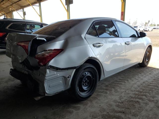 TOYOTA COROLLA L 2019 silver  gas 2T1BURHE9KC242053 photo #4