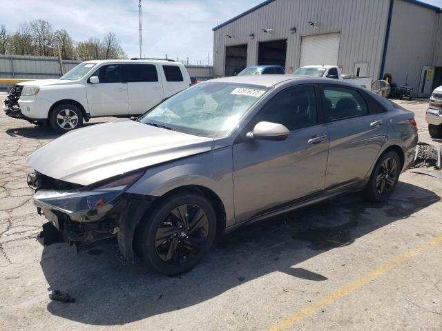 Vin: kmhls4ag6mu186499, lot: 53976225, hyundai elantra sel 2021 img_1