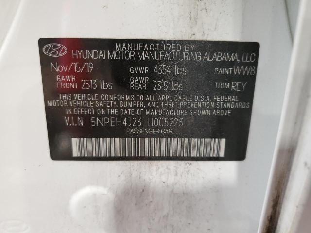 2020 HYUNDAI SONATA LIM - 5NPEH4J23LH005223