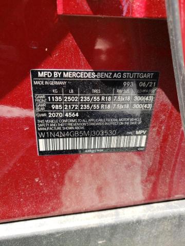 2021 MERCEDES-BENZ GLA 250 - W1N4N4GB5MJ303530