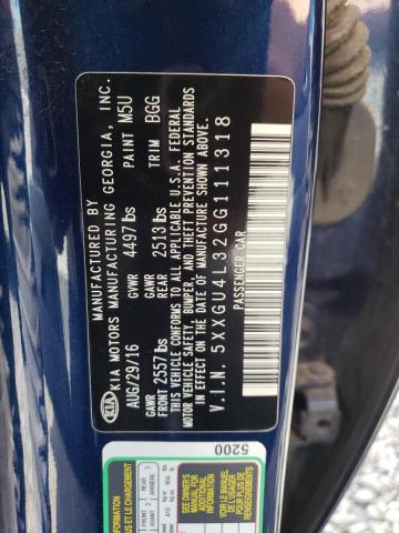 2016 KIA OPTIMA EX - 5XXGU4L32GG111318