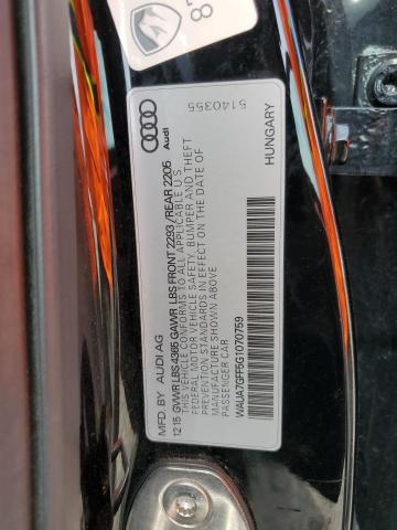2016 AUDI A3 PREMIUM - WAUA7GFF5G1070759