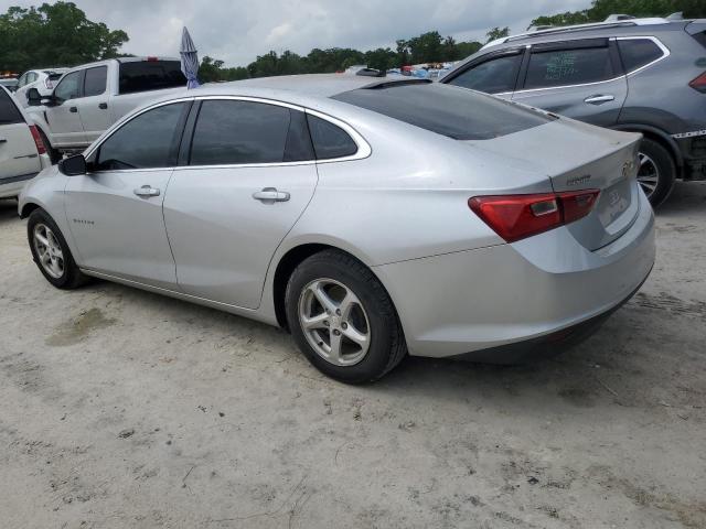 CHEVROLET MALIBU LS 2016 silver sedan 4d gas 1G1ZB5ST9GF208710 photo #3