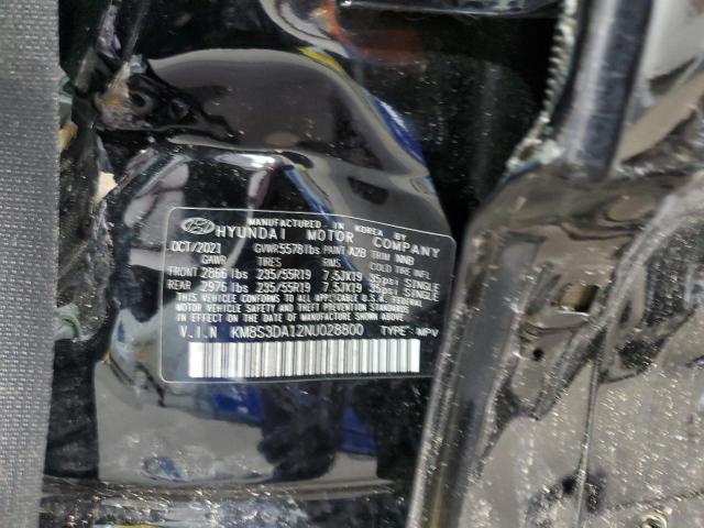 2022 HYUNDAI SANTA FE S - KM8S3DA12NU028800