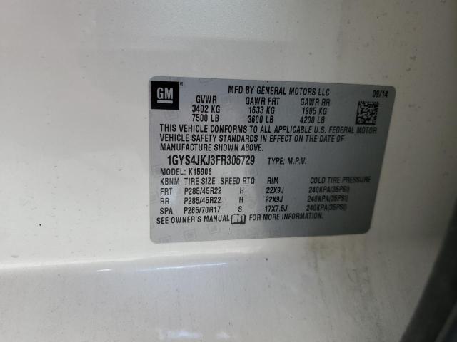 2015 CADILLAC ESCALADE E - 1GYS4JKJ3FR306729