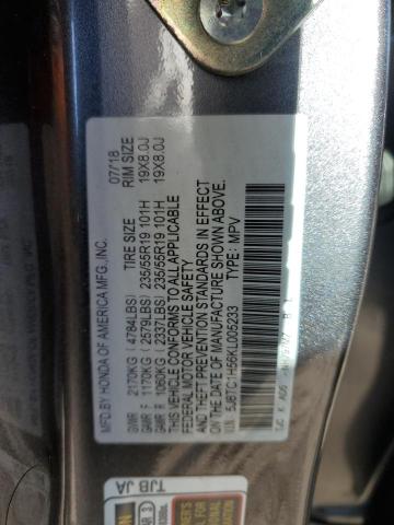 2019 ACURA RDX TECHNO - 5J8TC1H56KL005233
