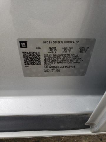 2020 CHEVROLET MALIBU LT - 1G1ZD5ST2LF032491