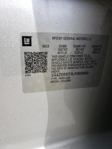 2020 CHEVROLET MALIBU LT - 1G1ZD5ST3LF002660