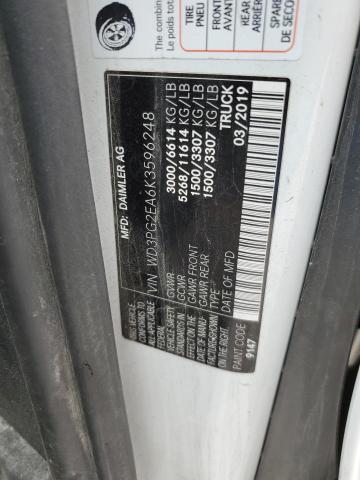 2019 MERCEDES-BENZ METRIS WD3PG2EA6K3596248