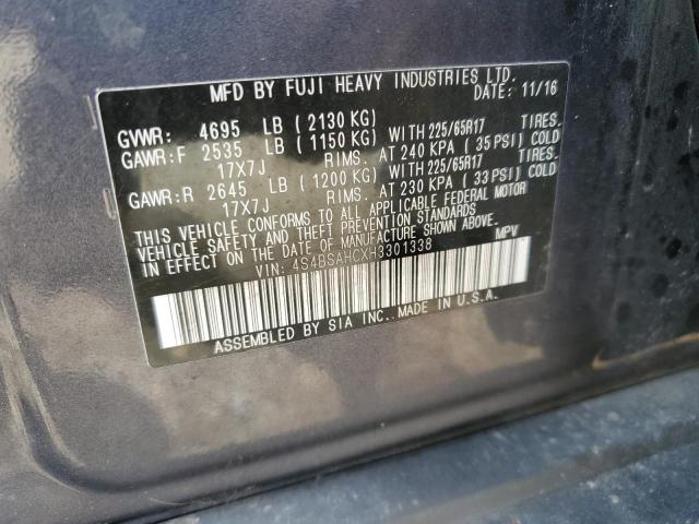 2017 SUBARU OUTBACK 2. - 4S4BSAHCXH3301338