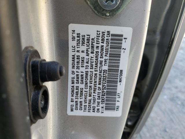 2015 HONDA CIVIC LX - 19XFB2F52FE203720