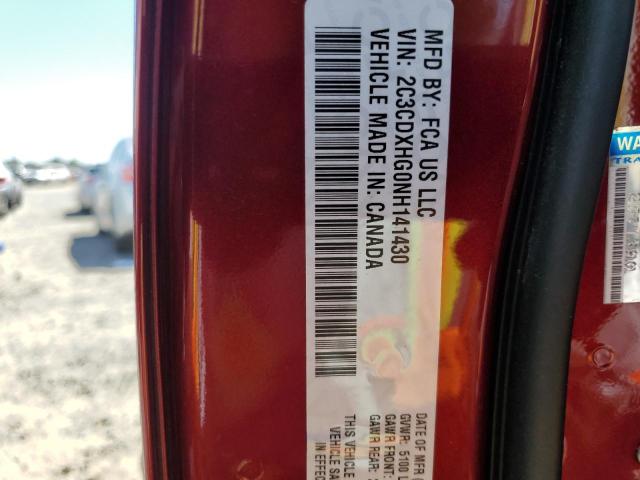 2022 DODGE CHARGER GT 2C3CDXHG0NH141430
