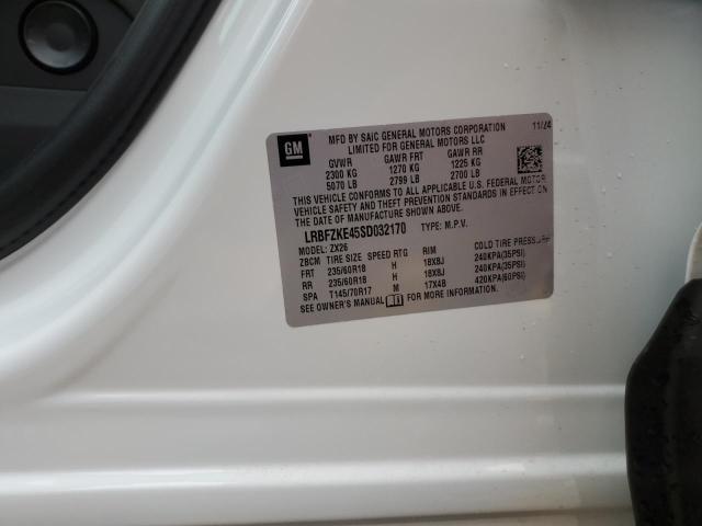 2025 BUICK ENVISION P LRBFZKE45SD032170
