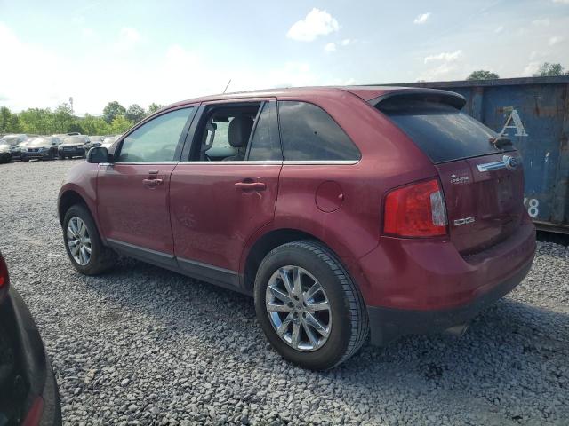 Vin: 2fmdk3kc2ebb60242, lot: 54958725, ford edge limited 20142