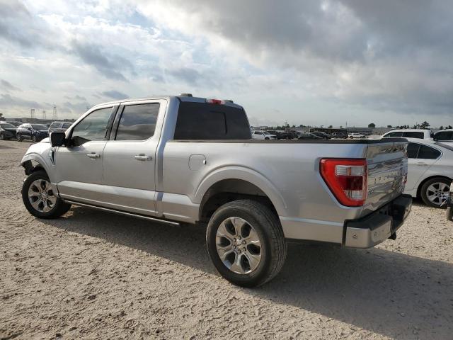 FORD F150 SUPER 2023 silver  gas 1FTFW1E87PFA19620 photo #3