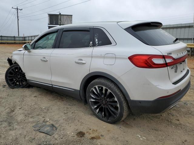 Vin: 2lmtj6lr9gbl79869, lot: 51208265, lincoln mkx reserve 20162