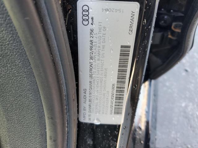 2016 AUDI A6 PREMIUM - WAUGFAFC4GN016605
